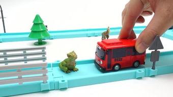 玩具大巴车视频,童趣盎然的欢乐时光